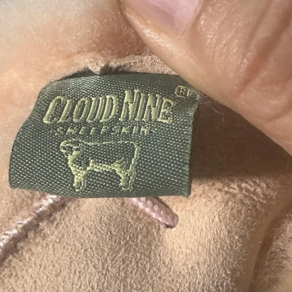 Cloud Nine Sheepskin Booties Soft‎ Cozy Infant Shoes M (4-5)